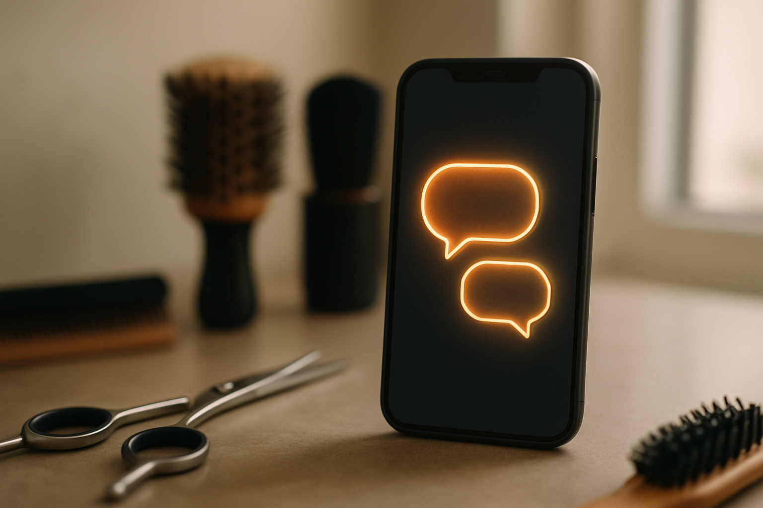 AI receptionist for salons illustration 1
